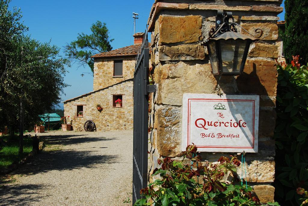 B&B Le Querciole Del Chianti Барберино-Валь-д'Эльса Экстерьер фото
